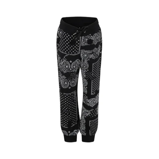 Bandana-Print Tracksuit Bottoms