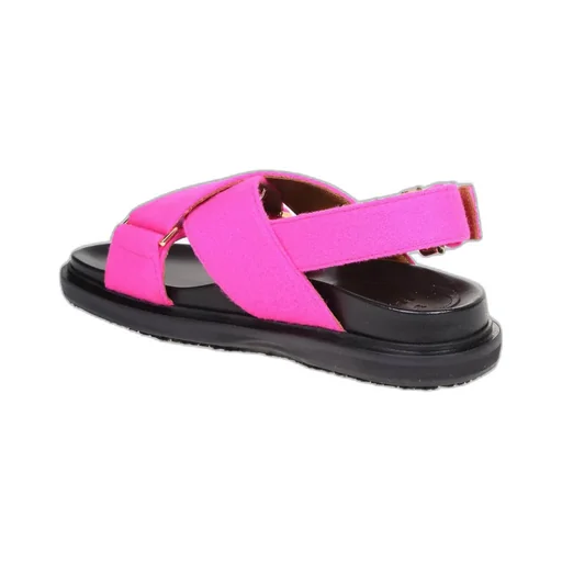 Marni Crossover Strap Sandals