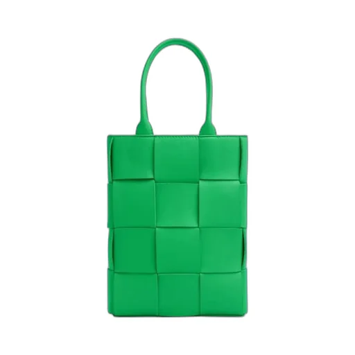 Logo Woven Handbag