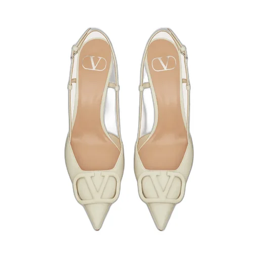 Valentino Vlogo Signature Slingback Pumps