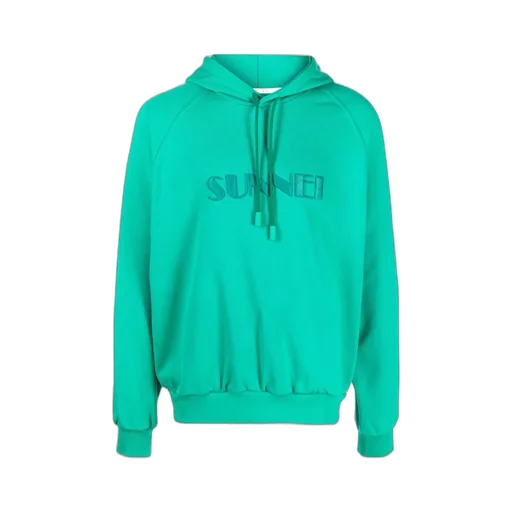 Sunnei Logo-Embroidered Hoodie