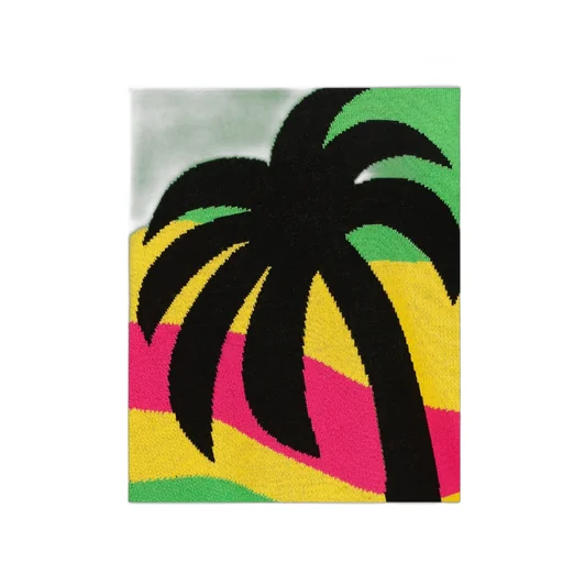 Palm Angels Palm Tree Intarsia Knit Crewneck Jumper