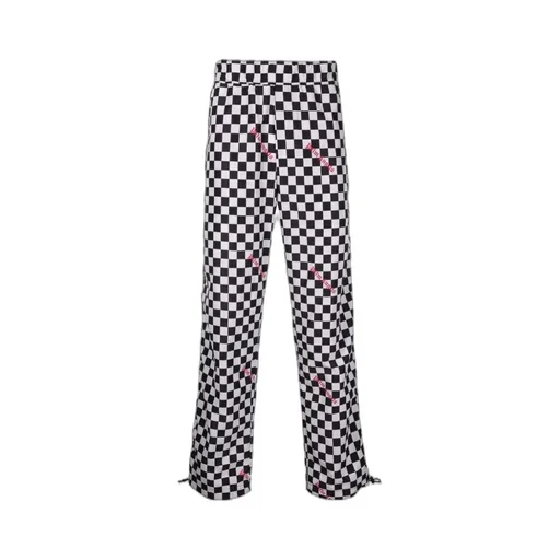 Damier-Print Track Pants