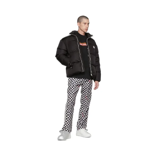Damier-Print Track Pants