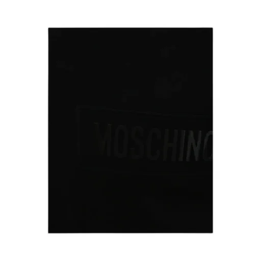 Black Logo Print Round-Neck T-Shirt