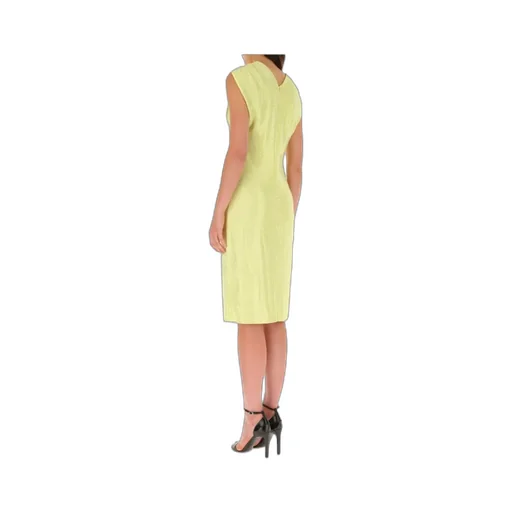 Bottega Veneta V-Neck Stretched Midi Dress