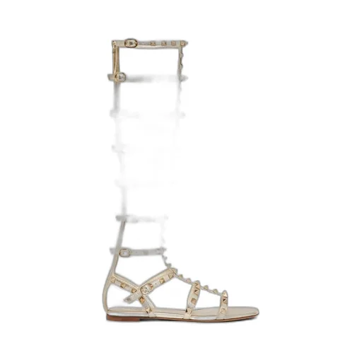 Rivet Flat Sandals