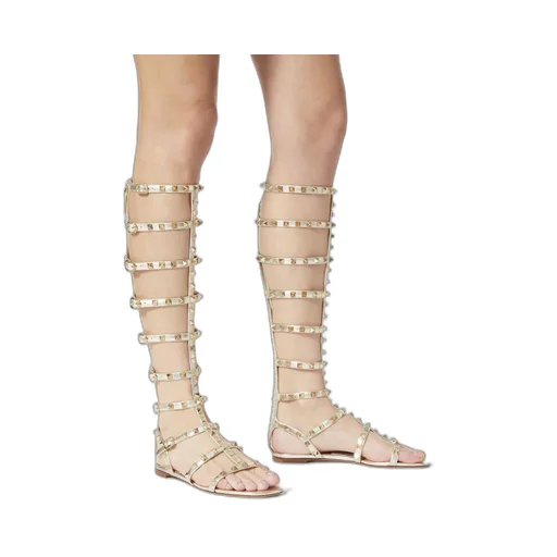 Rivet Flat Sandals