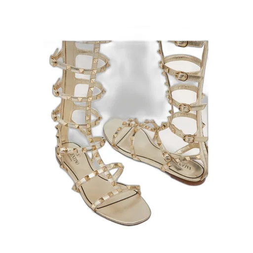 Rivet Flat Sandals