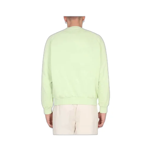 Sunnei Logo Embroidered Long-Sleeved Sweatshirt