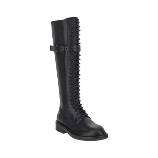 Ann Demeulemeester Rounded Toe Knee-High Boots
