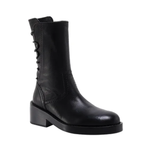 Ann Demeulemeester Back Lace-Up Ankle Boots
