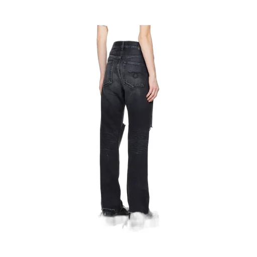 R13 Izzy Drop Distressed Jeans