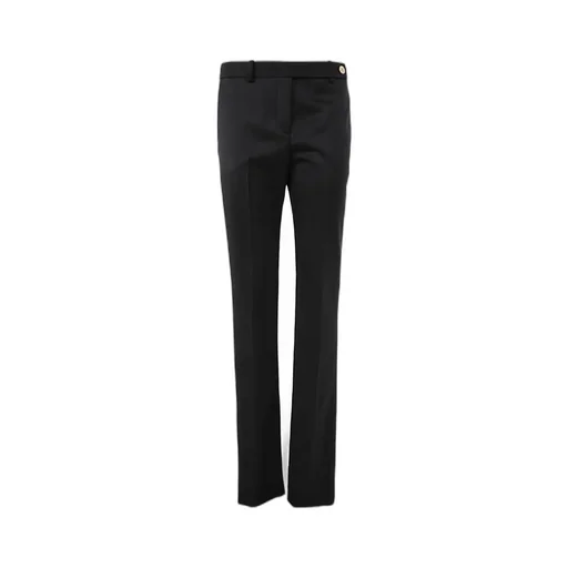 Versace Medusa Plaque Straight Leg Pants