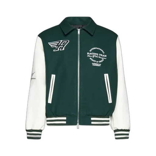 Panelled Bomber Jacket