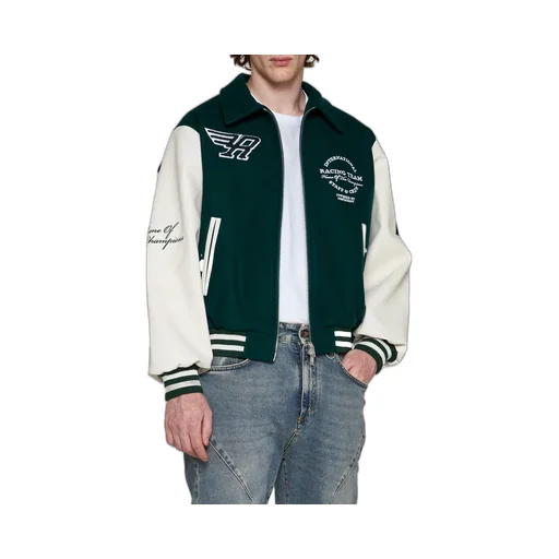 Panelled Bomber Jacket