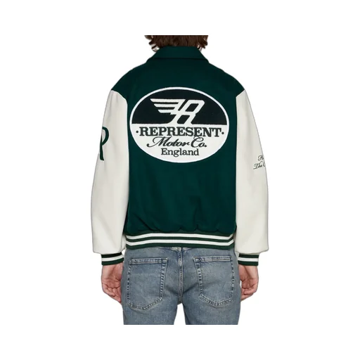 Panelled Bomber Jacket