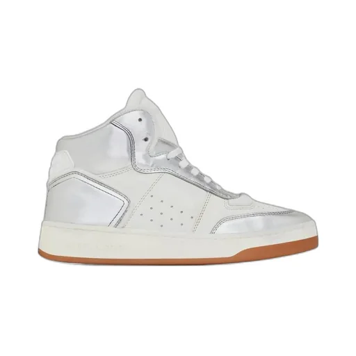 Saint Laurent Sl/80 Mid-Top Sneakers