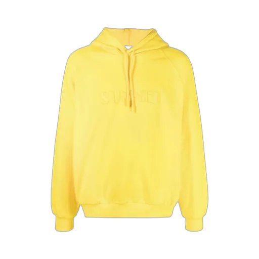 Sunnei Logo Embroidered Drawstring Hoodie