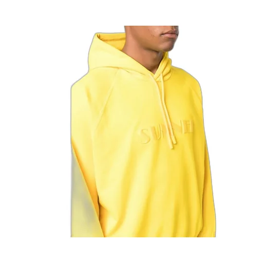 Sunnei Logo Embroidered Drawstring Hoodie