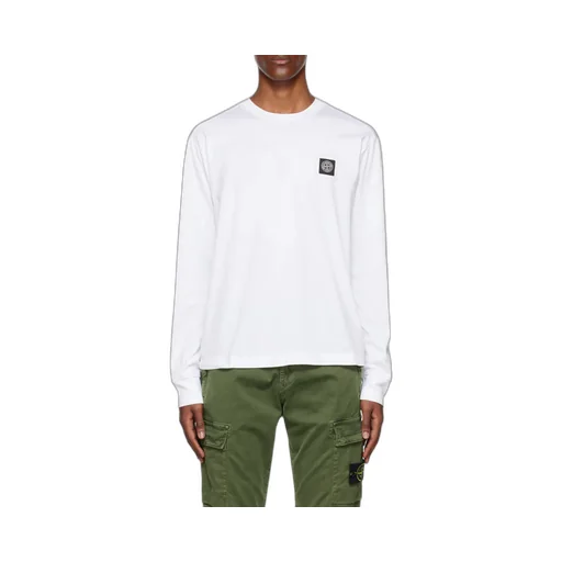 Compass-Patch Crew-Neck Sweatshirt