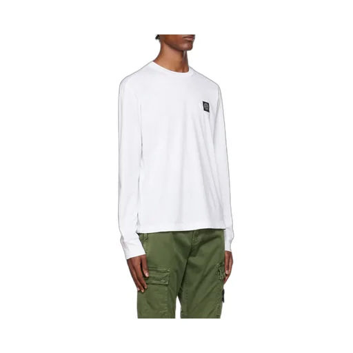Compass-Patch Crew-Neck Sweatshirt