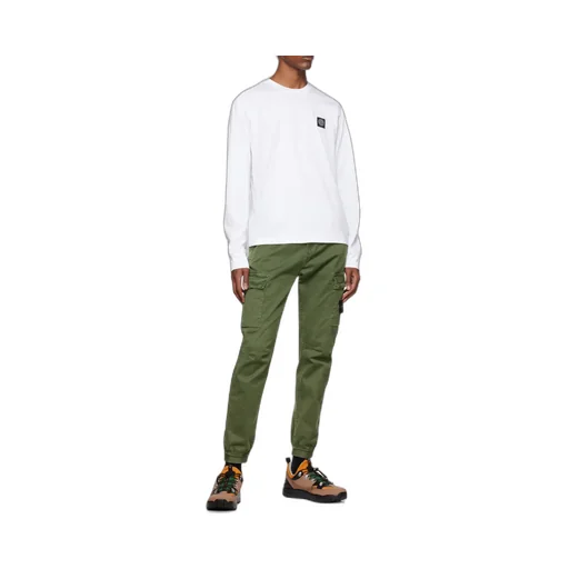 Compass-Patch Crew-Neck Sweatshirt