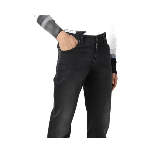 Washed Logo Jeans