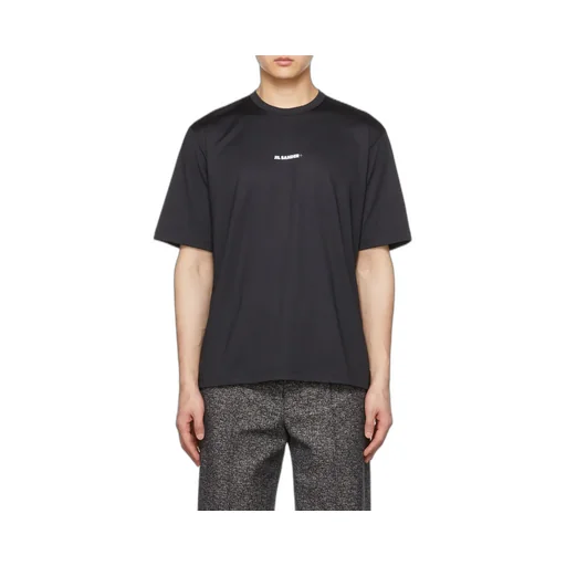 Jil Sander Logo Printed Crewneck T-Shirt