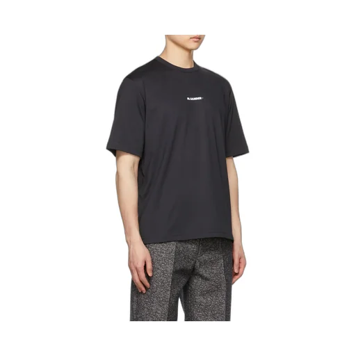 Jil Sander Logo Printed Crewneck T-Shirt