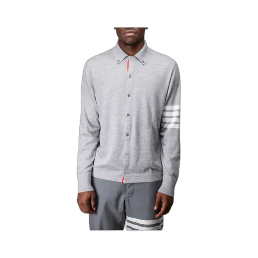 4-Bar Knitted Cardigan