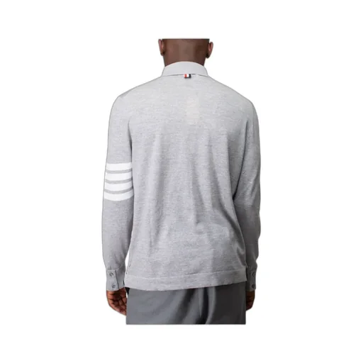 4-Bar Knitted Cardigan