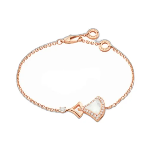 Logo Rose Gold Bracelet