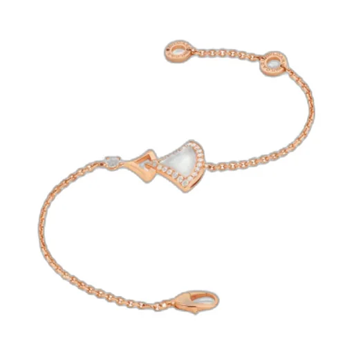 Logo Rose Gold Bracelet