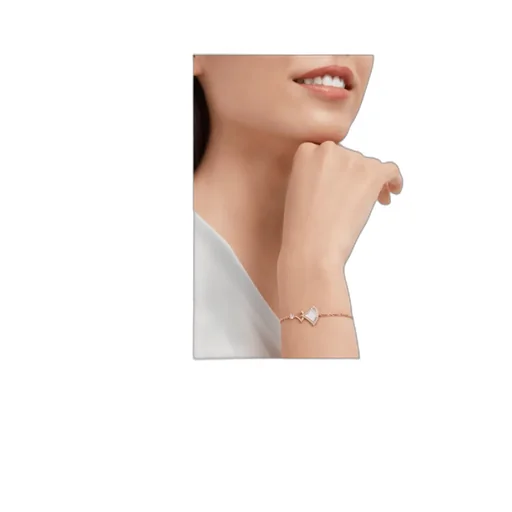 Logo Rose Gold Bracelet