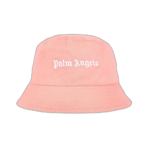 Palm Angels Kids Reversible Logo Bucket Hat