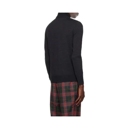 Vivienne Westwood Orb Embroidered Turtleneck Knit Jumper