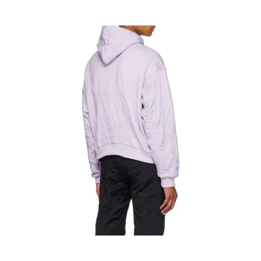 Crinkled Terry Hoodie