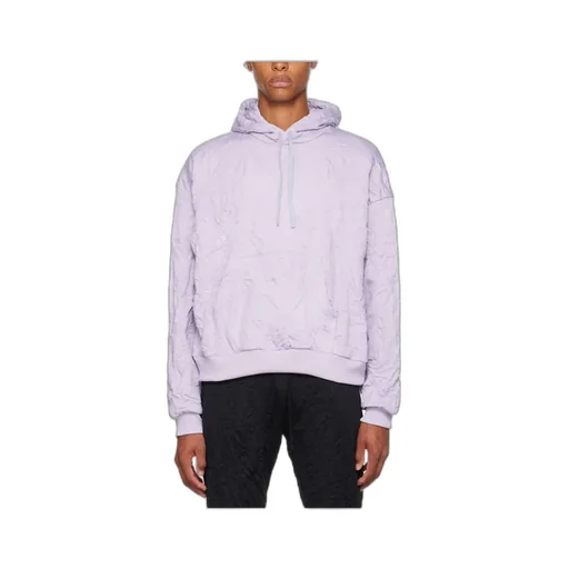 Crinkled Terry Hoodie
