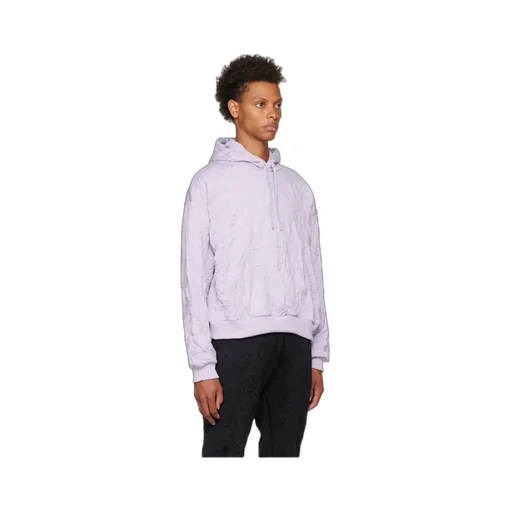Crinkled Terry Hoodie
