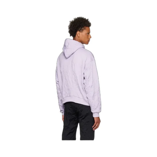 Crinkled Terry Hoodie