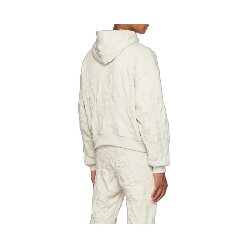 Crinkled Terry Hoodie