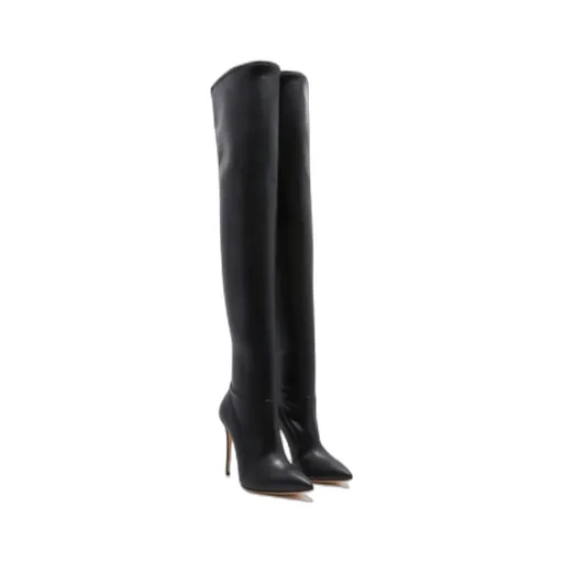 Blade 115Mm Stretch-Leather Boots