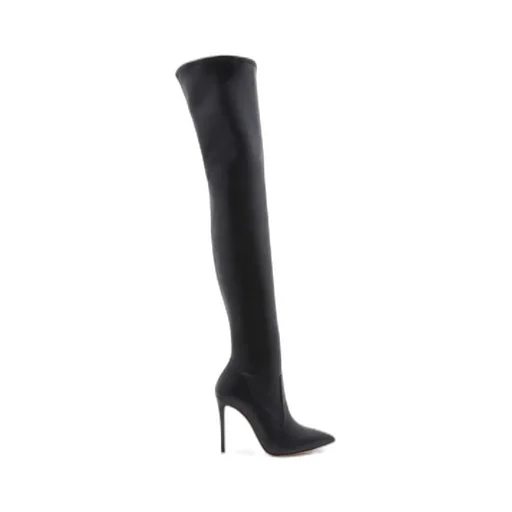 Blade 115Mm Stretch-Leather Boots