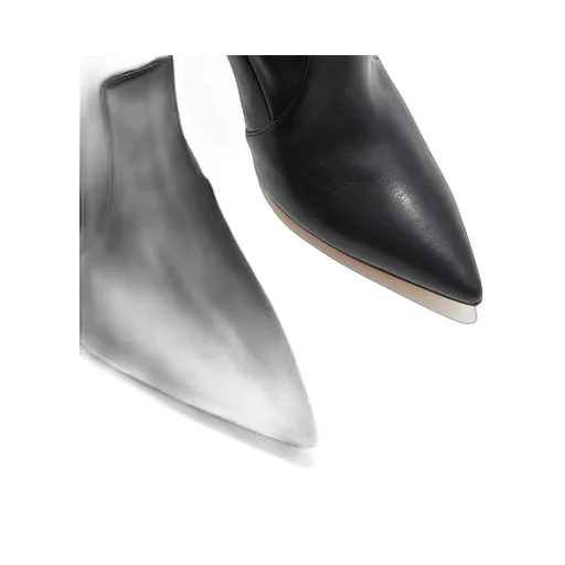 Blade 115Mm Stretch-Leather Boots