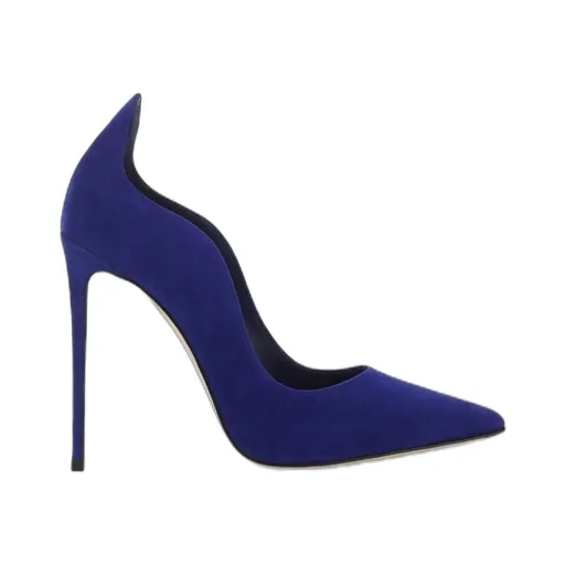 Le Silla Ivy Scalloped Pointed-Toe Pumps