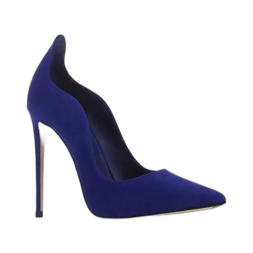 Le Silla Ivy Scalloped Pointed-Toe Pumps