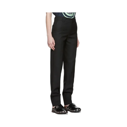 Tapered Cuff Tailored Trousers