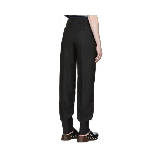 Tapered Cuff Tailored Trousers