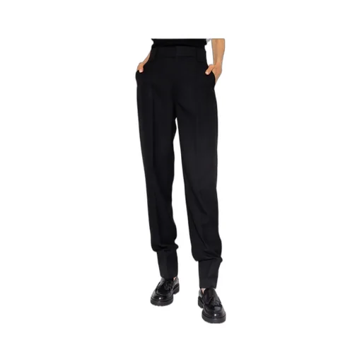 Tapered Cuff Tailored Trousers